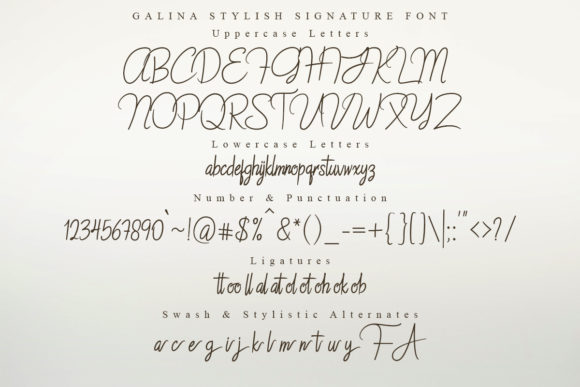 Galina Font - Preview 5