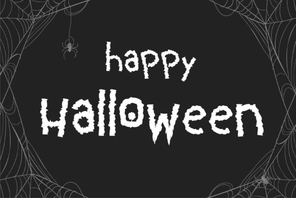 Eat Drink and Be Scary Font - Preview 4