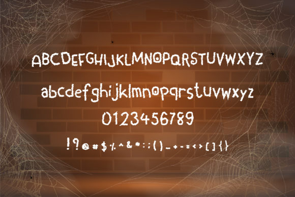 Eat Drink and Be Scary Font - Preview 5