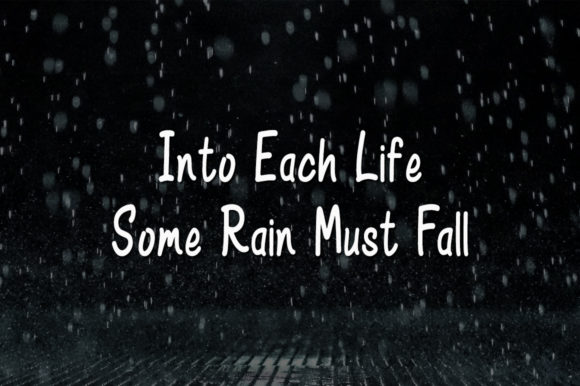 Heavy Rain Font - Preview 3