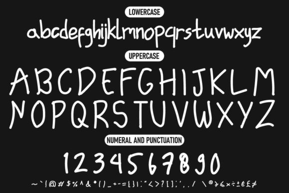 Leading Role Font PNG with transparent background - Preview 6