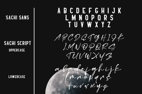 Life of Sachi Font PNG with transparent background - Preview 3