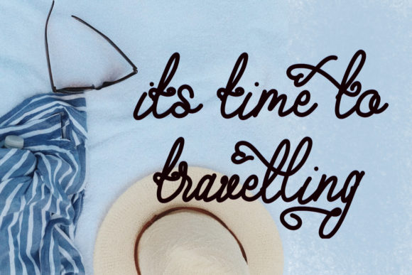 Lollipolly Font PNG with transparent background - Preview 3