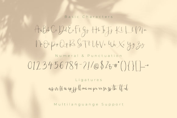 Meraviglias Font PNG with transparent background - Preview 5