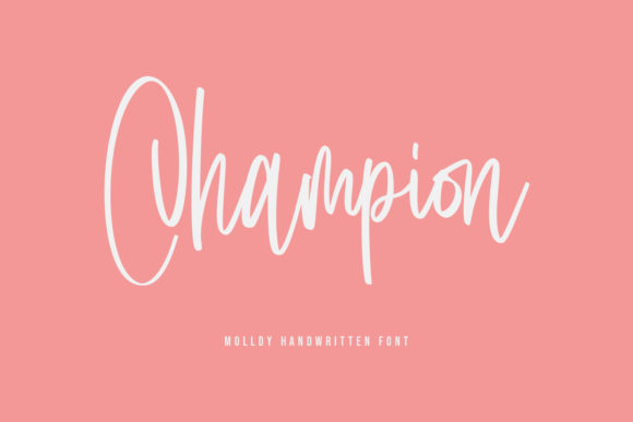 Molldy Font font preview - 4