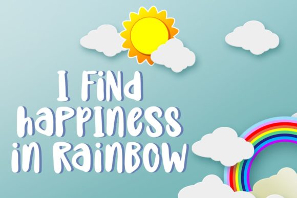 Out of Mint Font PNG with transparent background - Preview 3