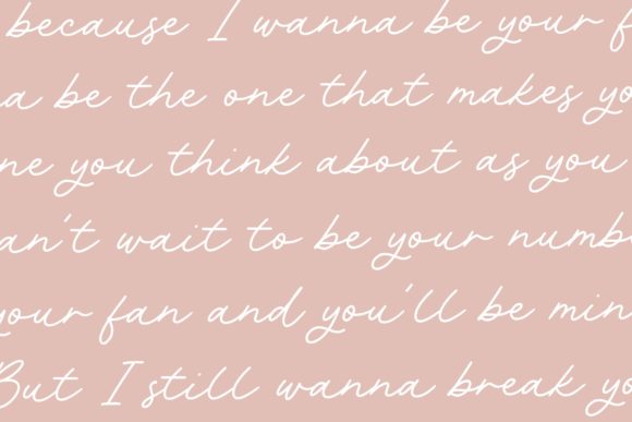 Rachel Bowie Font PNG with transparent background - Preview 5