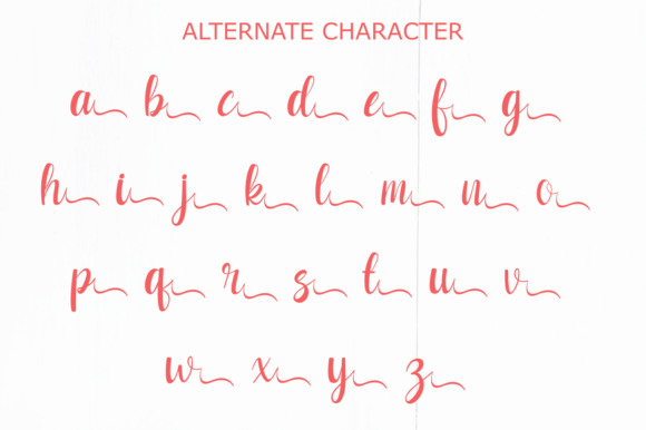 Raflist Font PNG with transparent background - Preview 6
