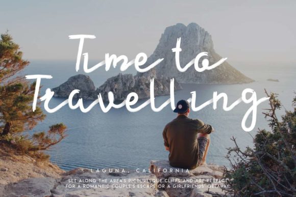 Skye Bennetta Font PNG with transparent background - Preview 6