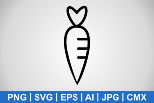 Vector Carrot Icon Graphic by IYIKON · Creative Fabrica