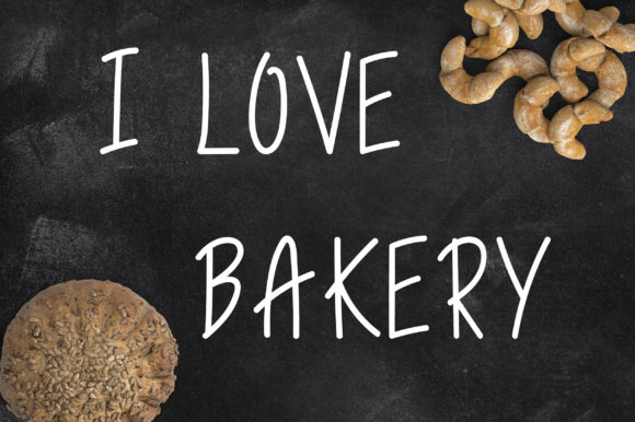 Almond Bread Font - Preview 2