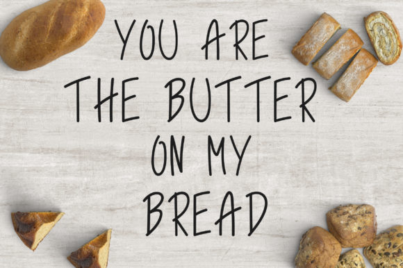Almond Bread Font - Preview 3