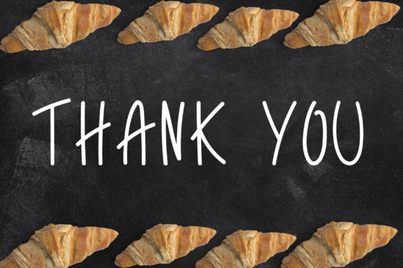 Almond Bread Font - Preview 4