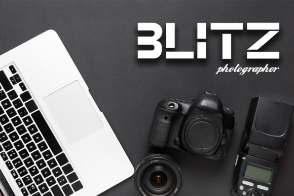 Black White Font - Preview 2