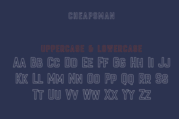 Cheapsman Font - Preview 4