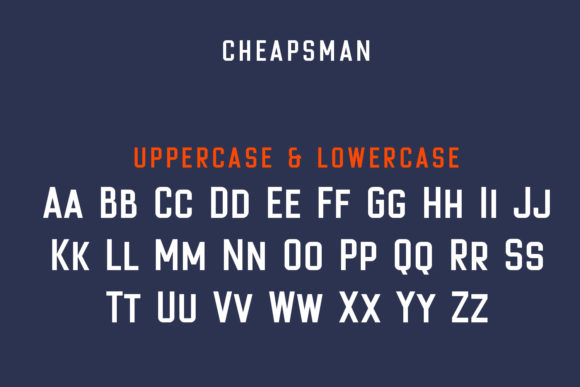 Cheapsman Font - Preview 5