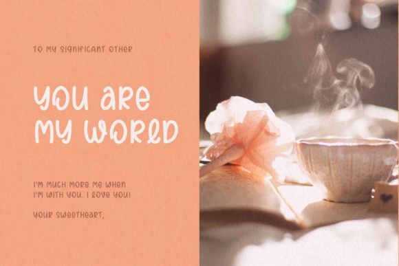 Falling Love Font - Preview 3