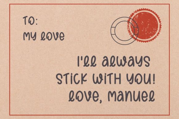 Falling Love Font - Preview 4