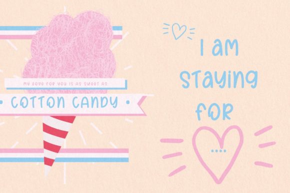 Falling Love Font - Preview 5