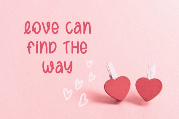 Falling Love Font - Preview 6