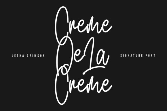 Jetha Crimson Font PNG with transparent background - Preview 1