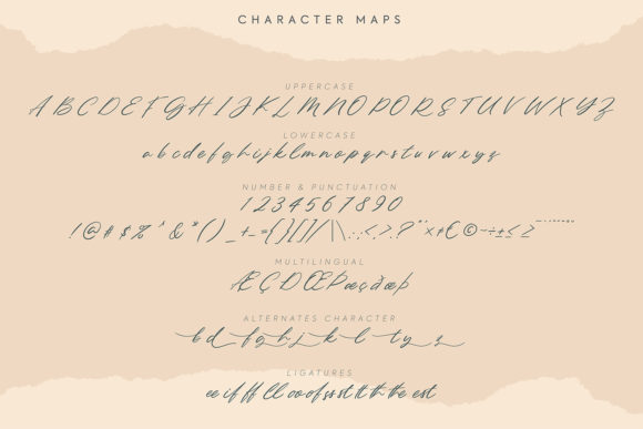 Northern Forest Font PNG with transparent background - Preview 4