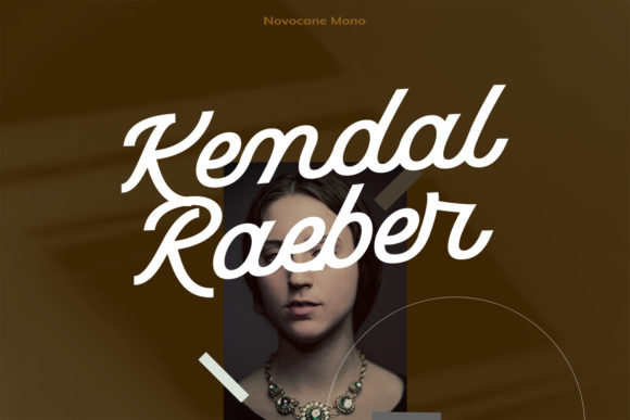 Novocane Mono Font PNG with transparent background - Preview 5