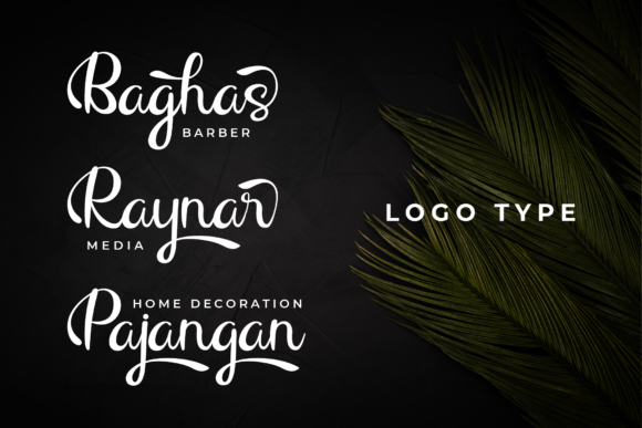 Raliqa Font PNG with transparent background - Preview 2