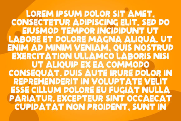 Roley Poley Font PNG with transparent background - Preview 4