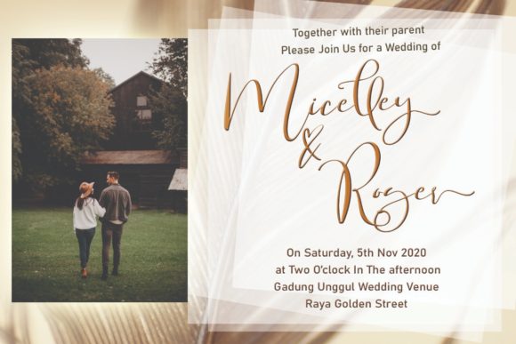 Romance Privilege Font PNG with transparent background - Preview 2