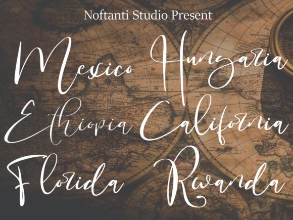 Romance Privilege Font PNG with transparent background - Preview 3