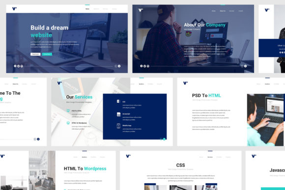 Website Design Google Slides