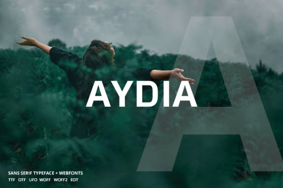 Aydia Font - Preview 1