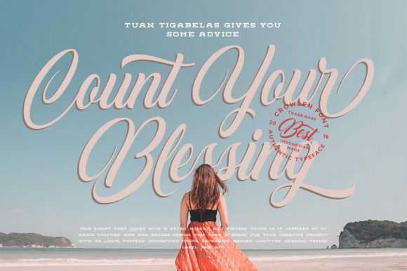 Crowlen Font - Preview 2