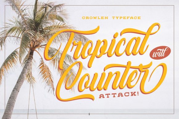 Crowlen Font - Preview 3