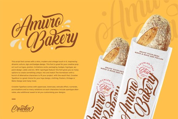 Crowlen Font - Preview 5