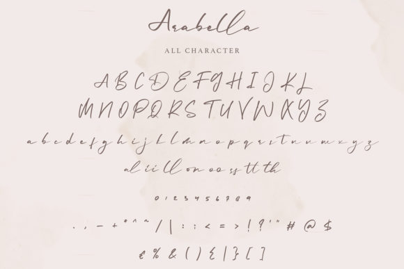 Arabella Font - Preview 5