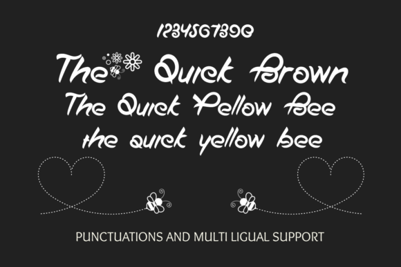 Bee Long Font - Preview 1