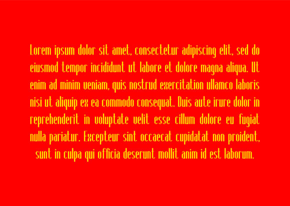Bounija Display Font PNG with transparent background - Preview 3