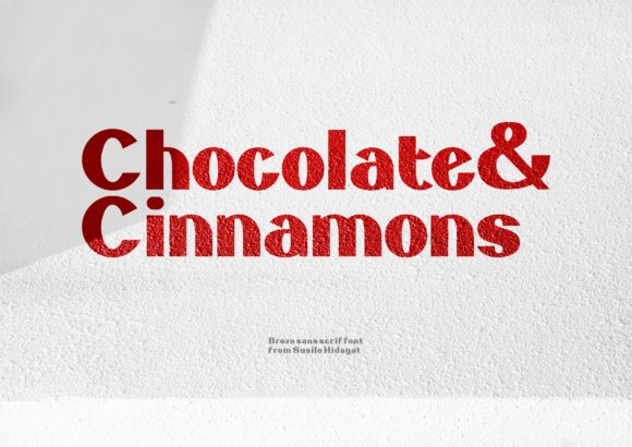 Broxo Font - Preview 3
