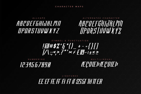 Cyberflash Font PNG with transparent background - Preview 4