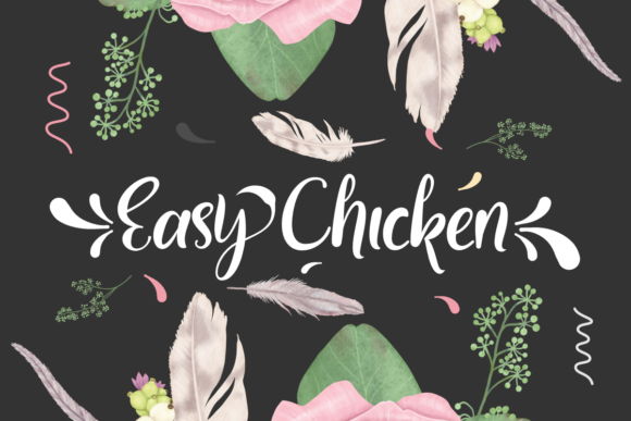 Easy Chicken Font - Preview 2