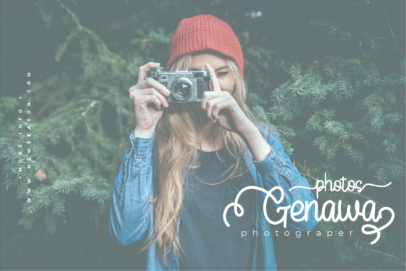 Flower Signature Font - Preview 6