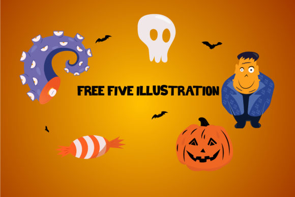 Halloween Spokeland Font PNG with transparent background - Preview 3