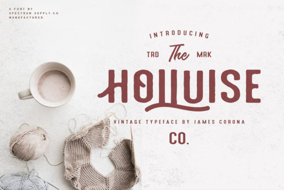 Holluise Font PNG with transparent background - Preview 3