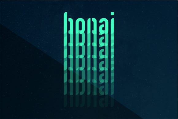 Honai Font PNG with transparent background - Preview 1
