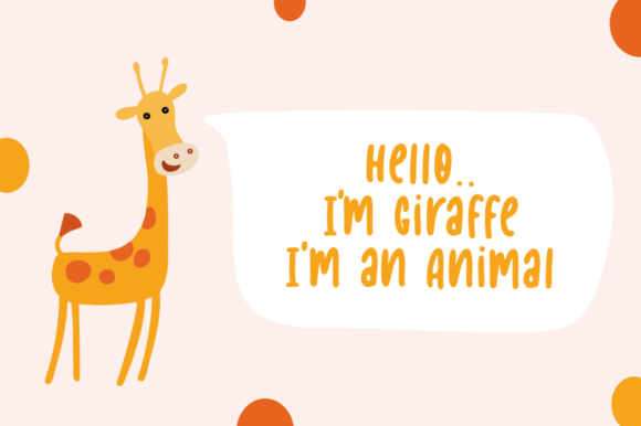 Pretty Animal Font font preview - 1