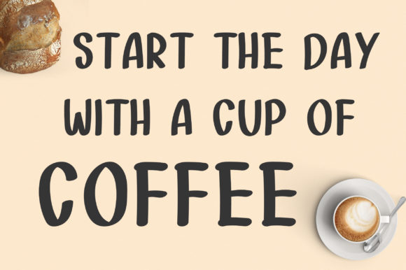 Coffee Maker Font - Preview 1