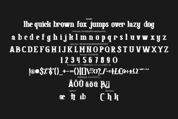 Colbad Font - Preview 5