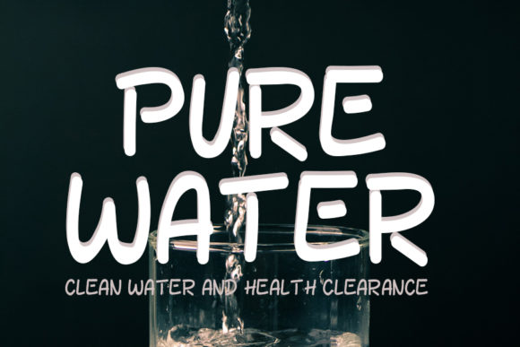 Black Drink Font - Preview 2